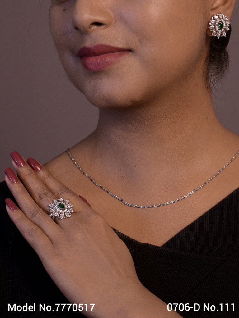Earring With Finger Rings - Style 4 - Amaara World