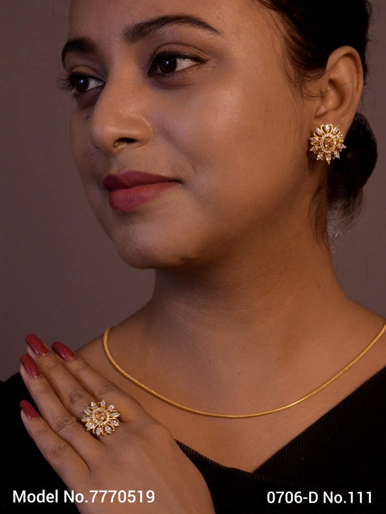 Earring With Finger Rings - Style 6 - Amaara World