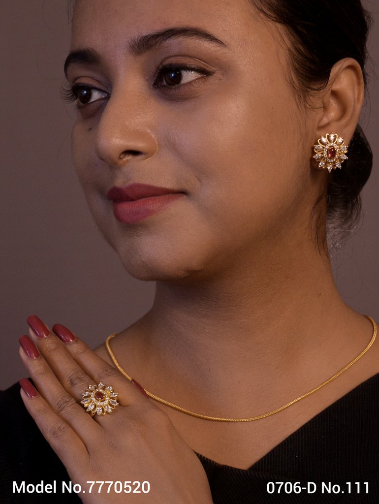 Earring With Finger Rings - Style 7 - Amaara World