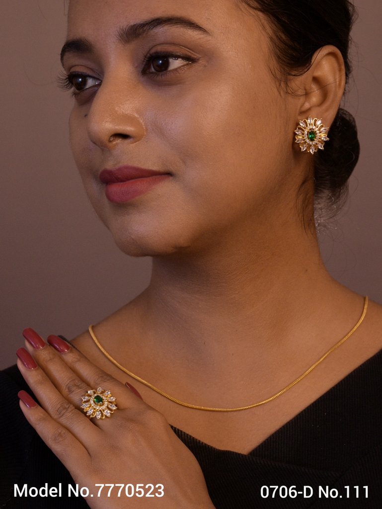Earring With Finger Rings - Style 10 - Amaara World