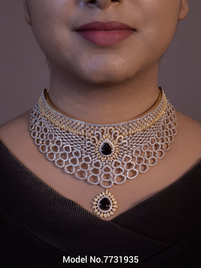 Designer Handmade Cz Jewelry - 7731935 - View 2