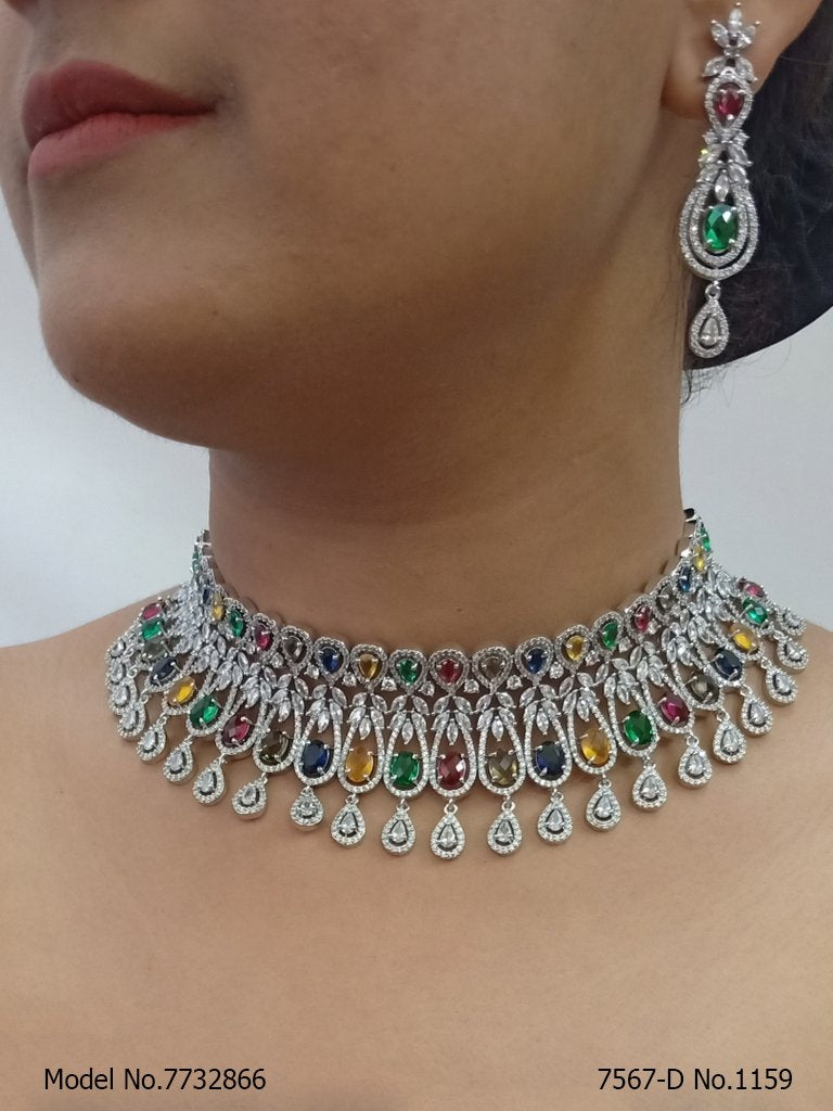 Zirconia Fine Fashion Jewelry Set - 7732866 - View 1