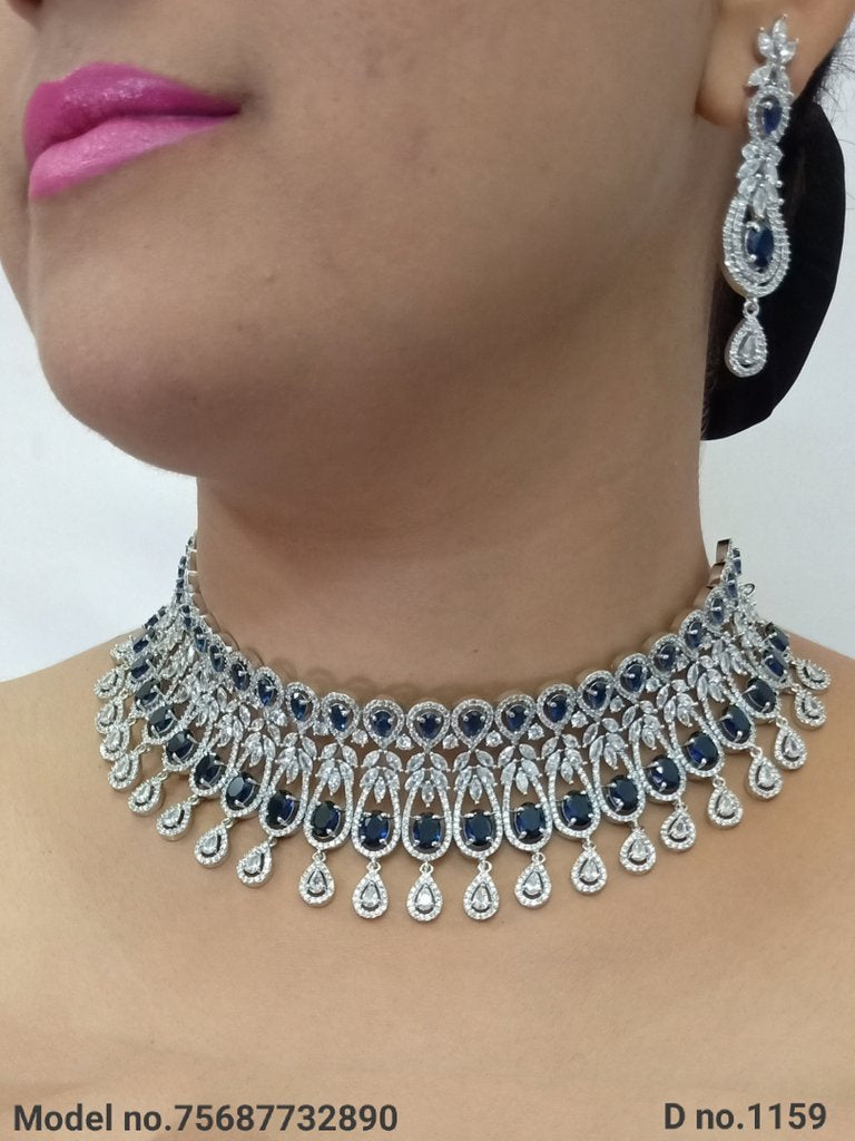 Zirconia Fine Fashion Jewelry Set - 7732866 - Color variant