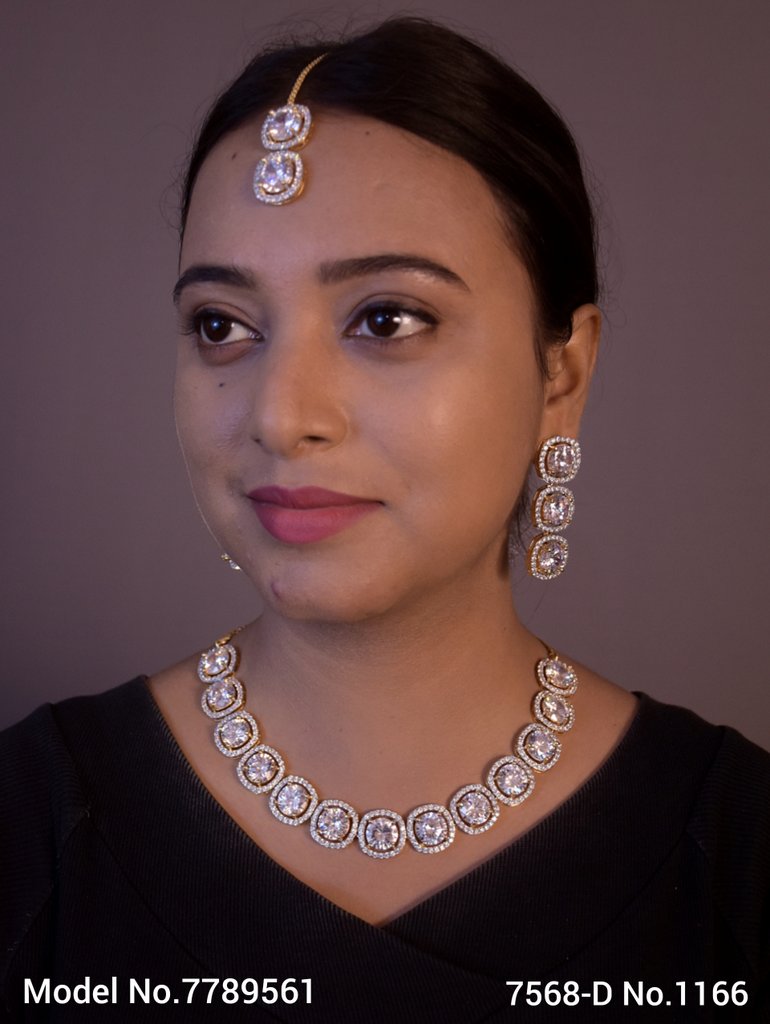 Original Cz Traditional Necklace - Amaara World