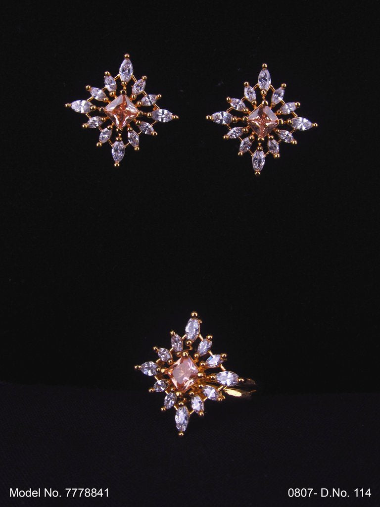 Earring With Finger Rings - Style 2 - Amaara World