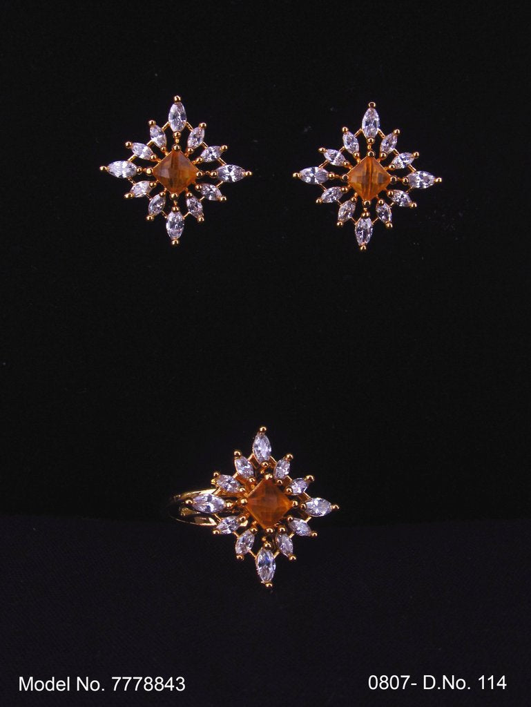 Earring With Finger Rings - Style 4 - Amaara World