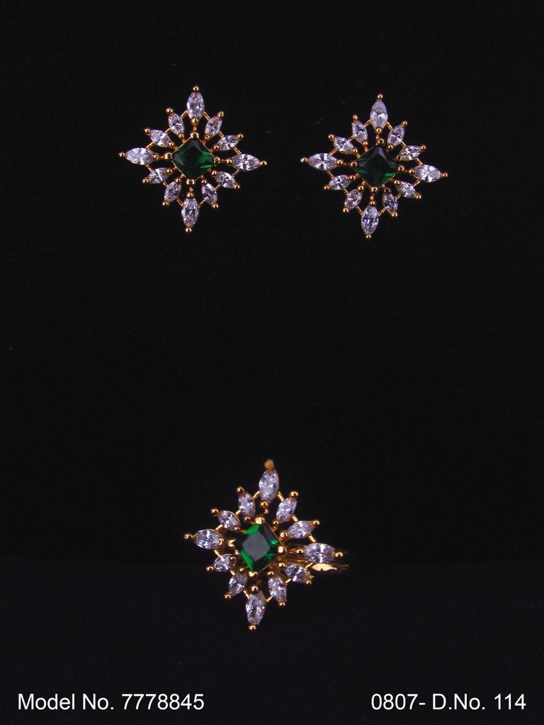 Earring With Finger Rings