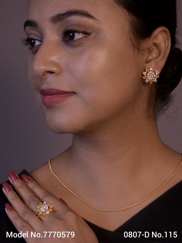 Earring With Finger Rings - Style 4 - Amaara World