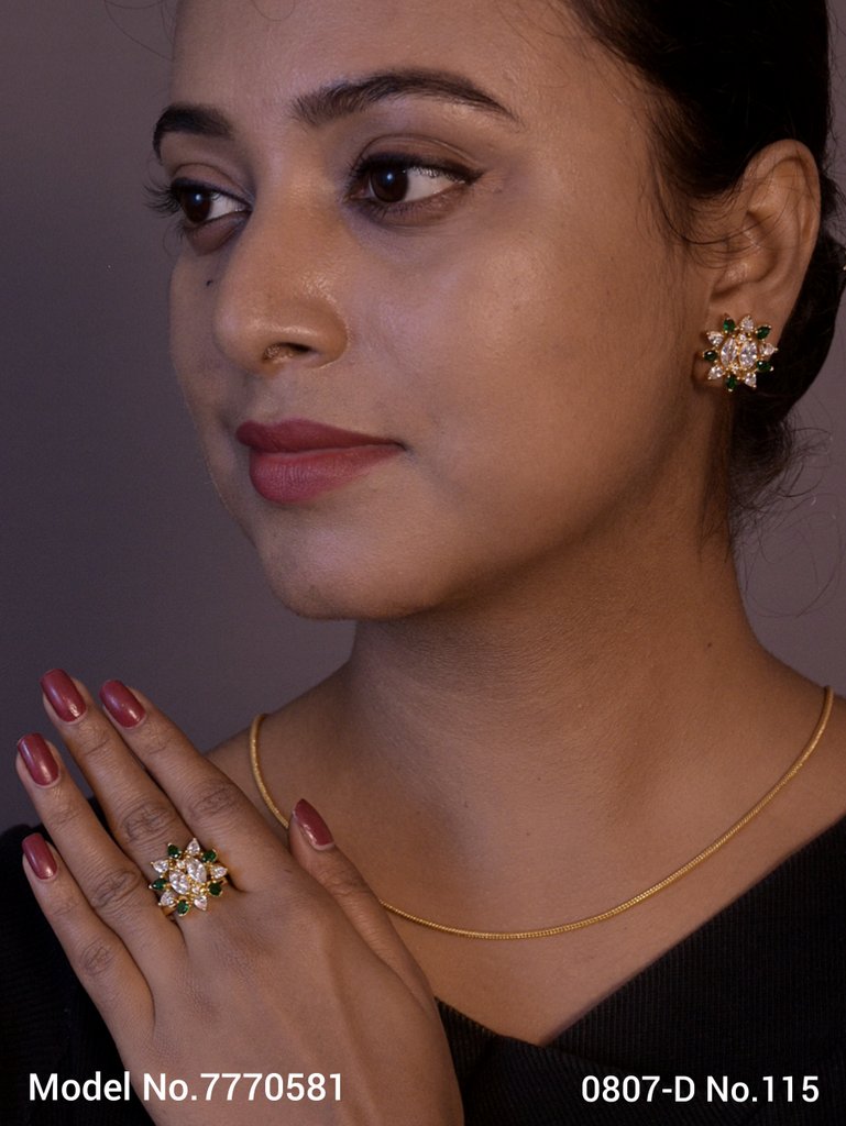 Earring With Finger Rings - Style 6 - Amaara World
