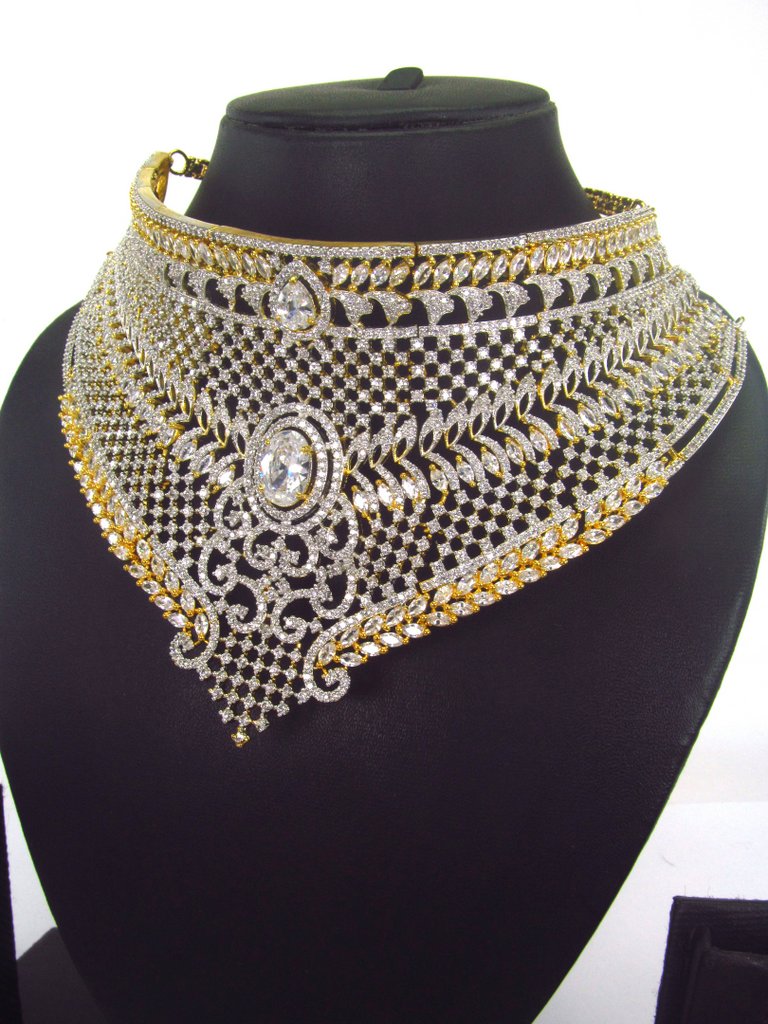 Designer Handmade Cz Jewelry - 7731052 - View 2