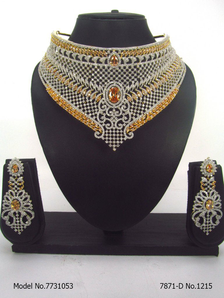 Designer Handmade Cz Jewelry - 7731052 - Color variant