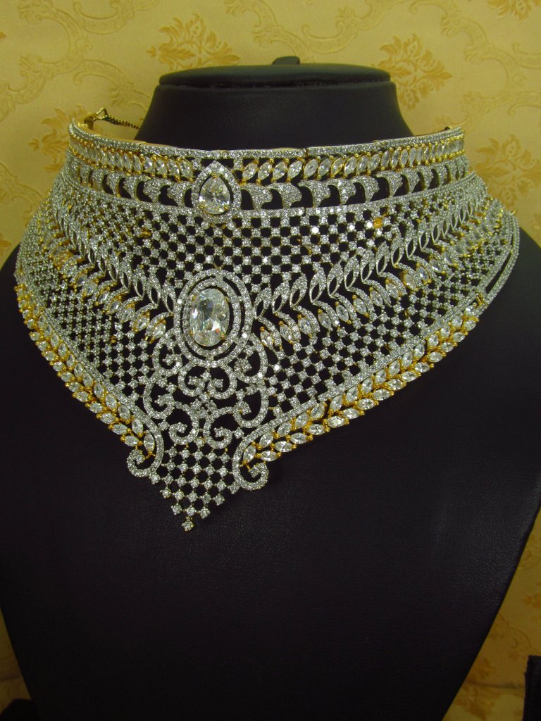 Imitation Diamond Cz Jewelry Set - 7731145 - View 2
