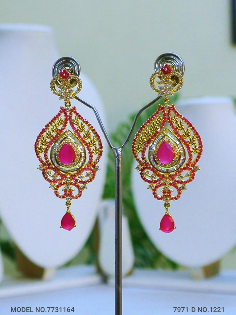 Choker Necklace Set for Weddings - 7731164 - View 3