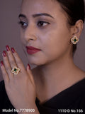 Earring With Finger Rings