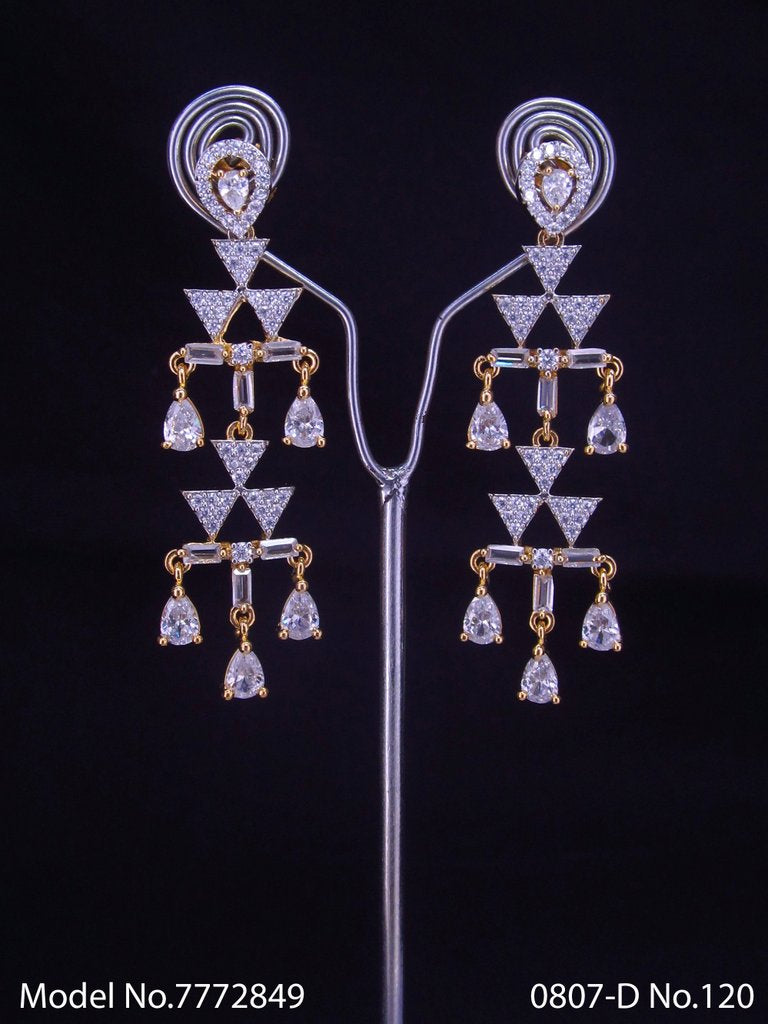 Bridal Earrings | Original Cz - Amaara World