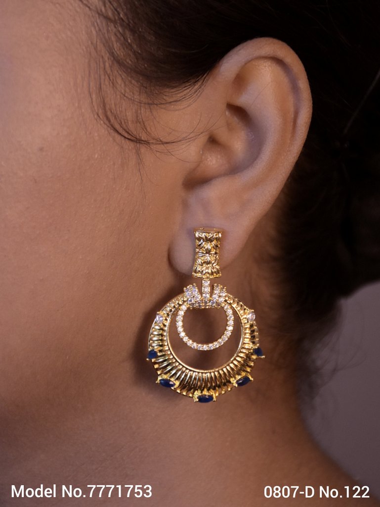 Lab Created Diamond Earrings - View A