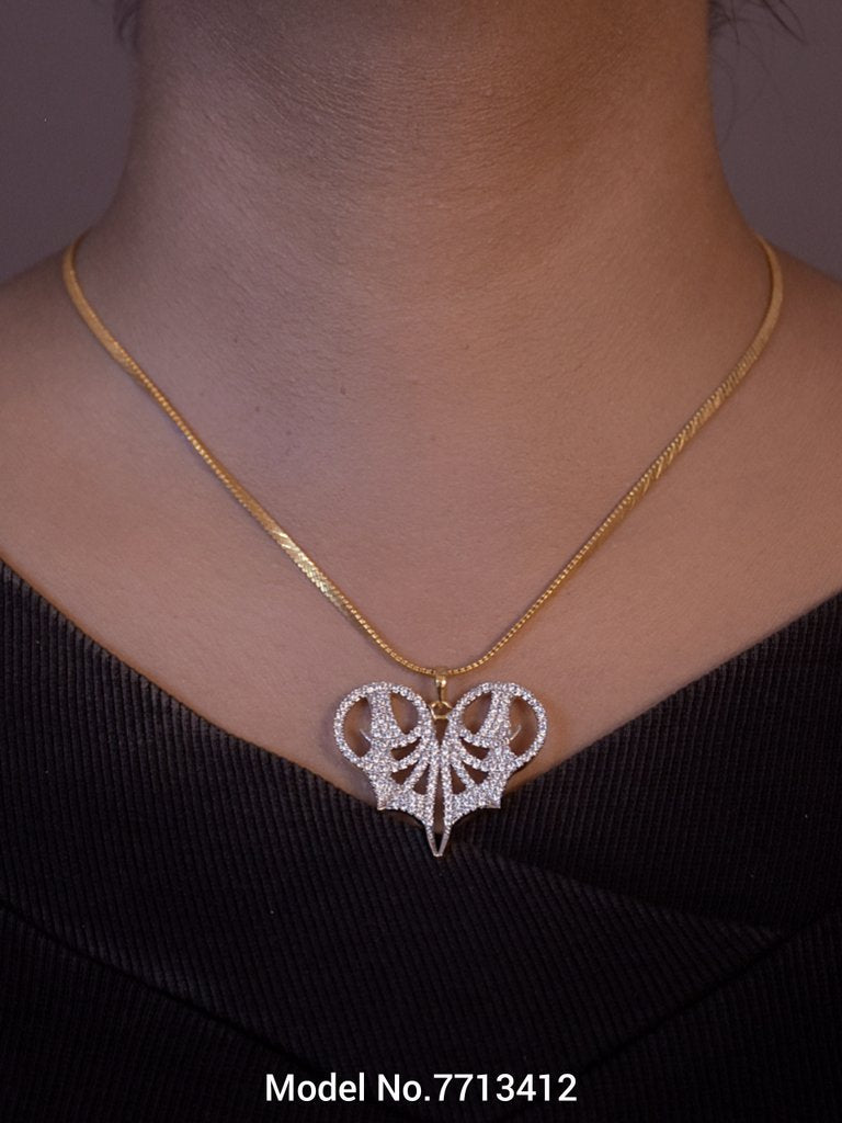 Partywear Classic Pendant Set - View B