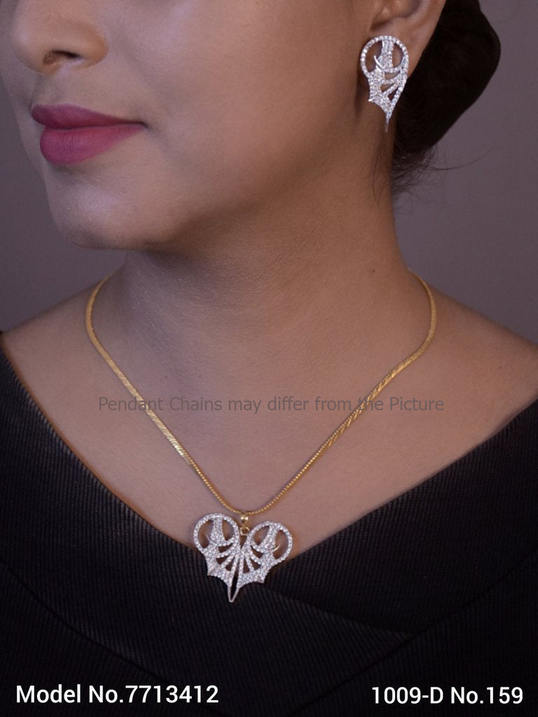 Partywear Classic Pendant Set - Amaara World