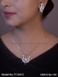 Partywear Classic Pendant Set - Amaara World