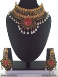 Necklace Set with Classic earrings - 7731813 - View 1