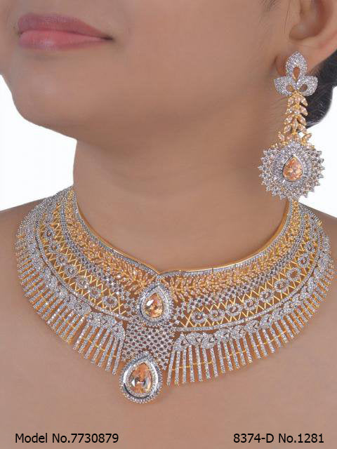 Zirconia Fine Fashion Jewelry Set - 7730879 - View 1