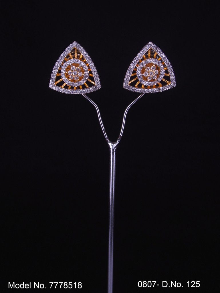 Statement CZ studs - Amaara World USA - SKU 7778518