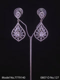 Ear jacket stud with original Zircon stone - Amaara World
