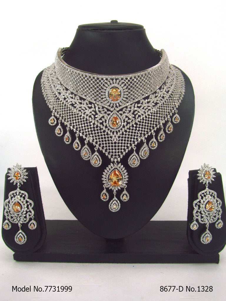 Partywear Necklace for Weddings - 7731999 - View 1