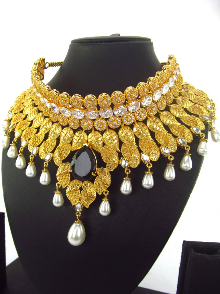 Choker Jewelry Set for Wedding Occasions - 7732267 - View 2