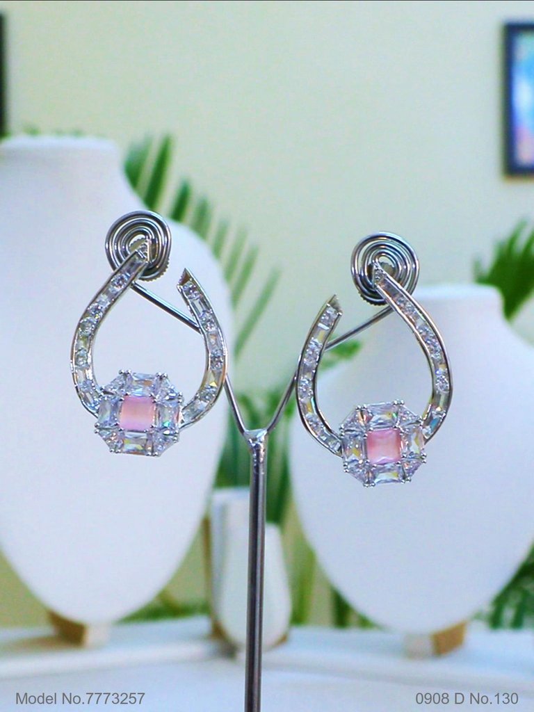 Lab Created Diamond Earrings - Amaara World