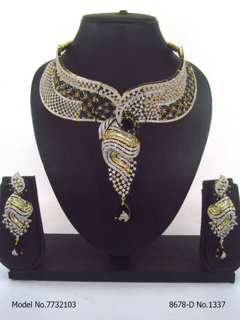 Real Zircon Fashion Jewelry Set - 7732103 - View 1