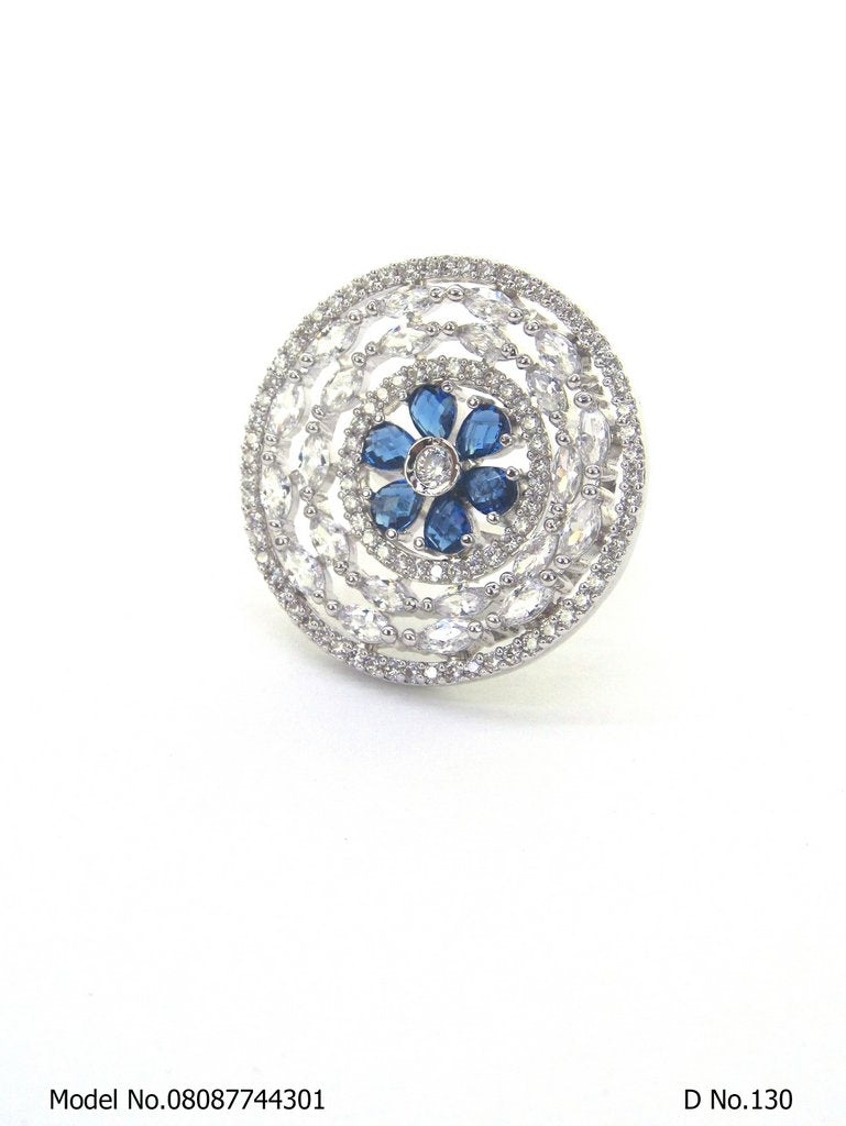 Party Wear CZ Ring - Style 2 - Amaara World