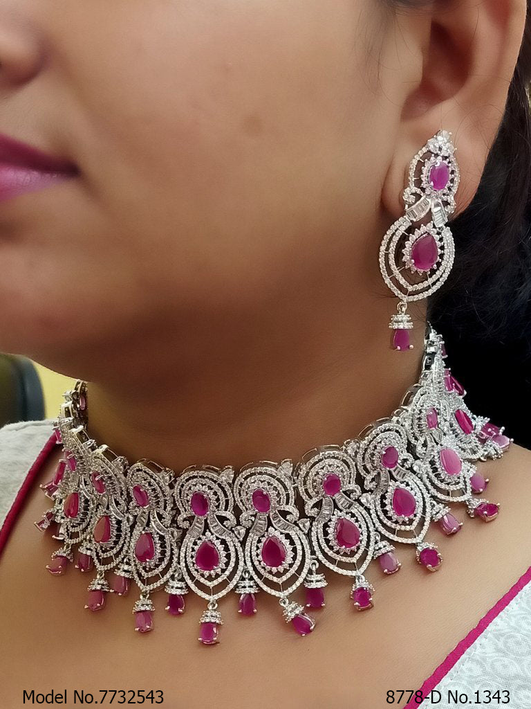 eye catchy Necklace set - 7732543 - View 1