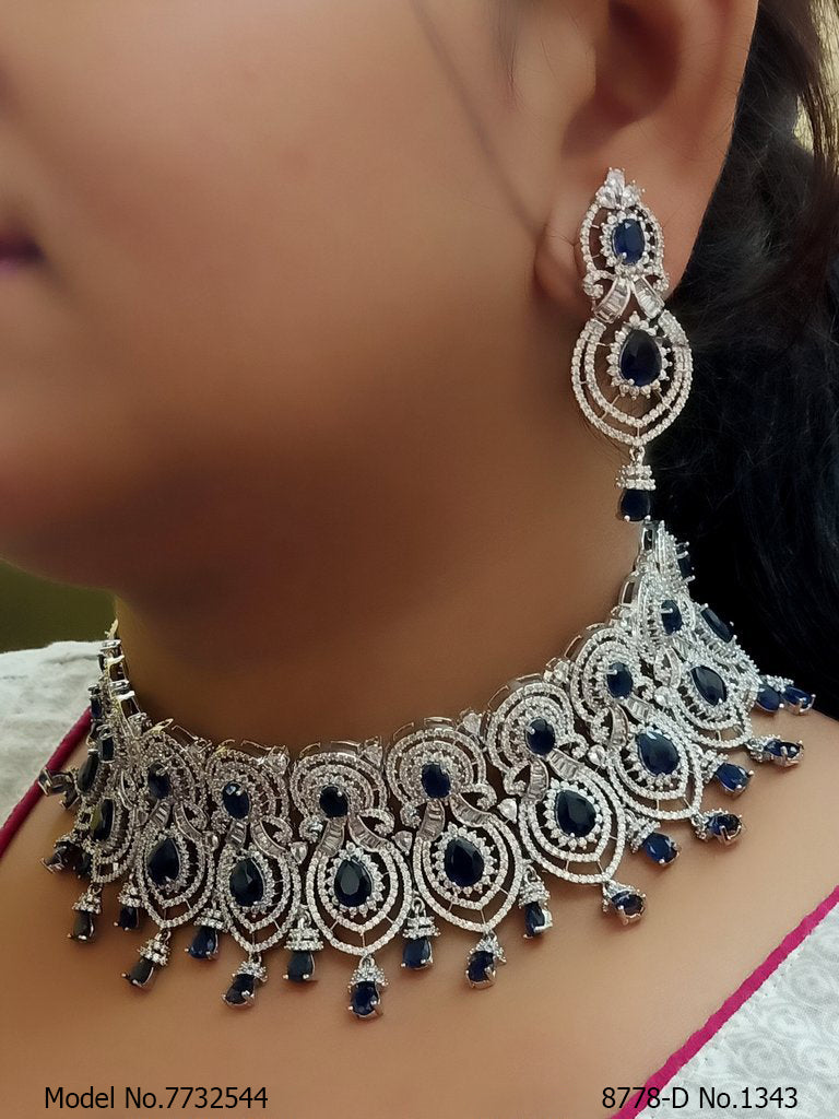 eye catchy Necklace set - 7732543 - Color variant
