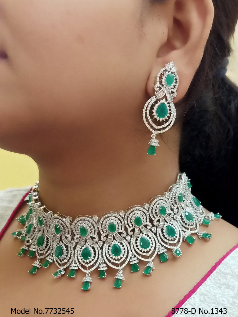 eye catchy Necklace set - 7732543 - Color variant