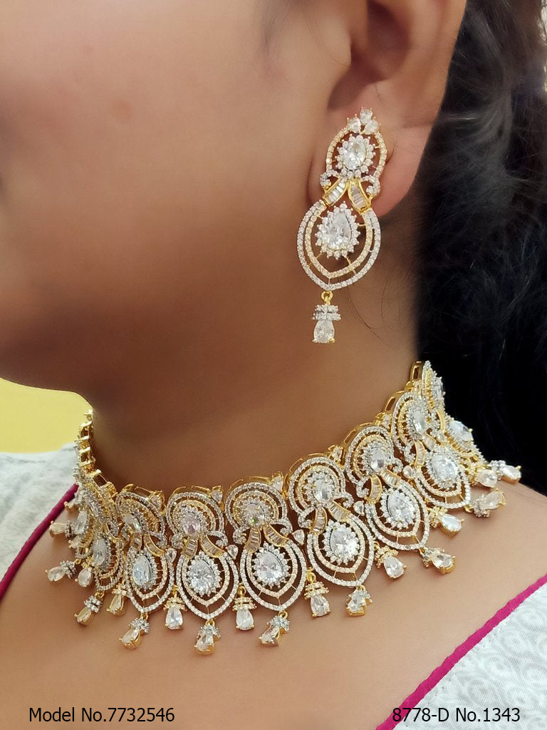 eye catchy Necklace set - 7732543 - Color variant