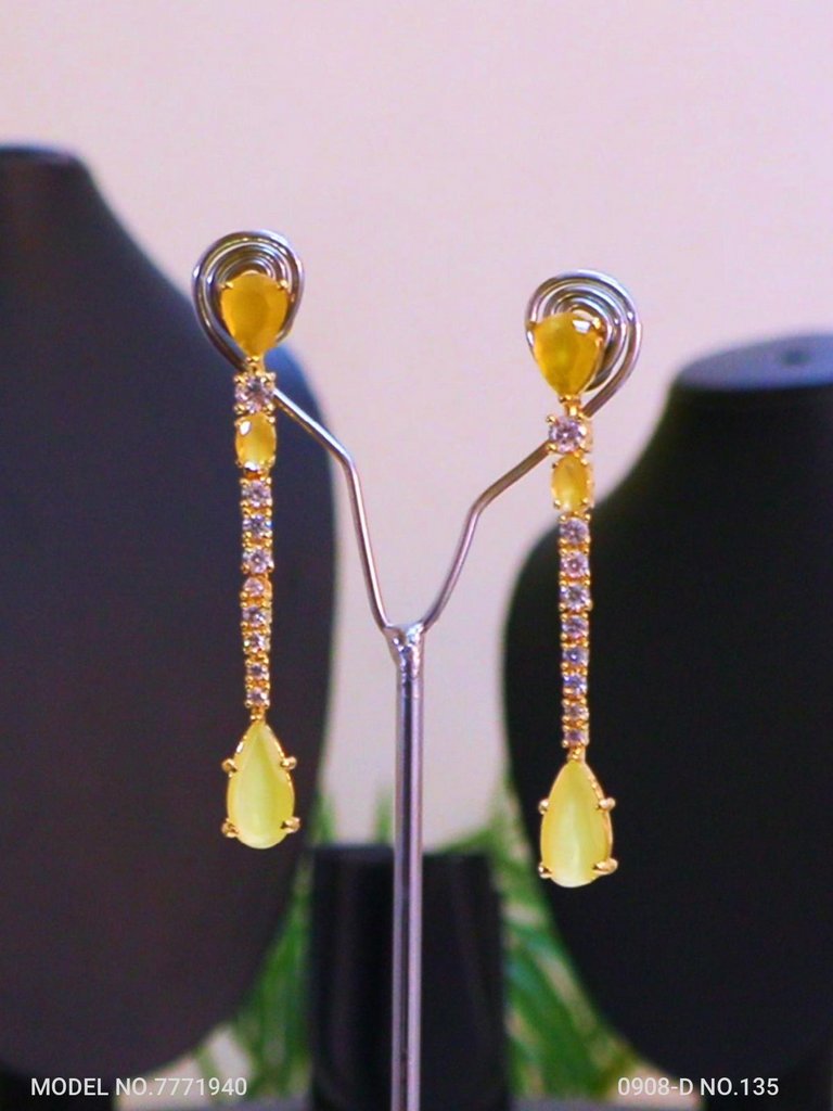 Latest Design | Long Earrings - View A