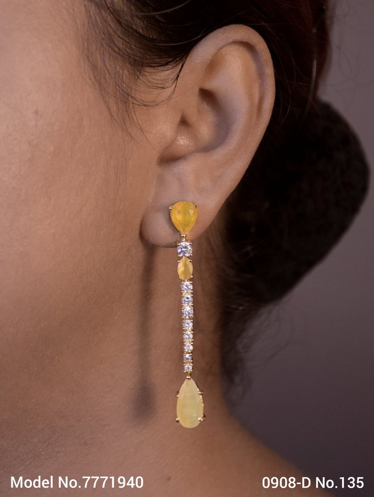 Latest Design | Long Earrings - View B