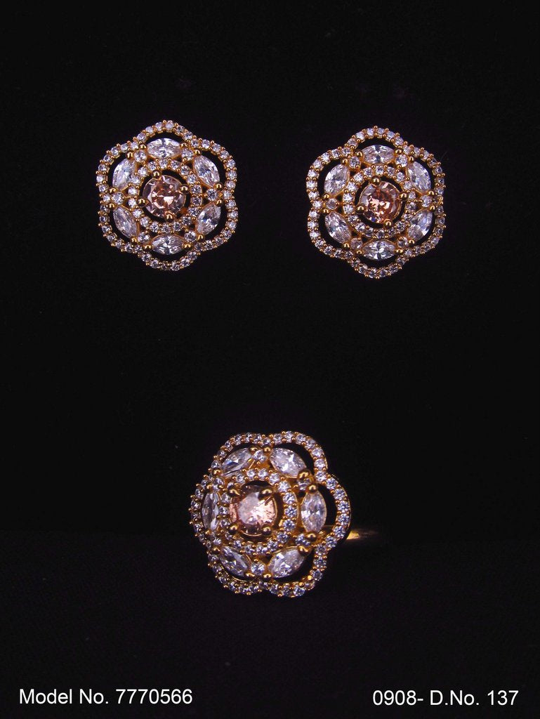 Earring With Finger Rings - Style 3 - Amaara World