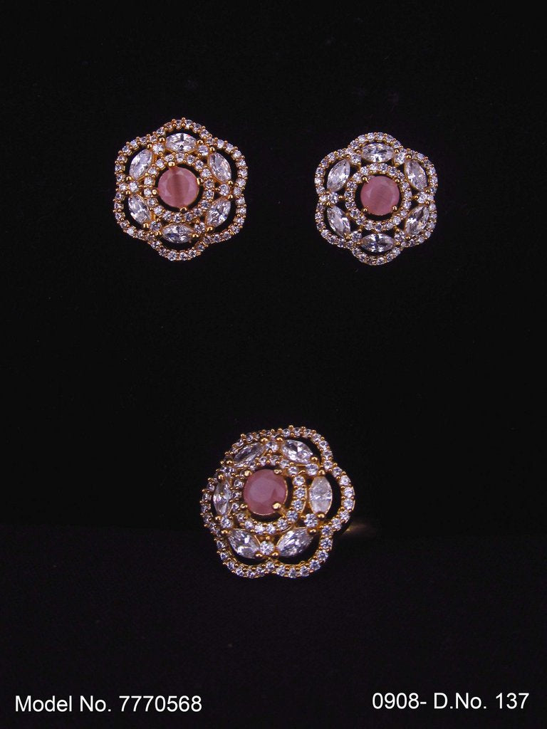 Earring With Finger Rings - Style 5 - Amaara World