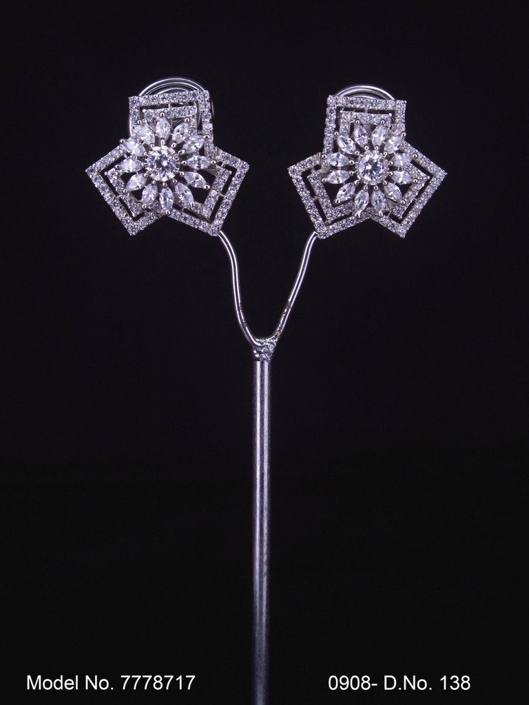 Fashion Zircon Studs - Style 1 - Amaara World