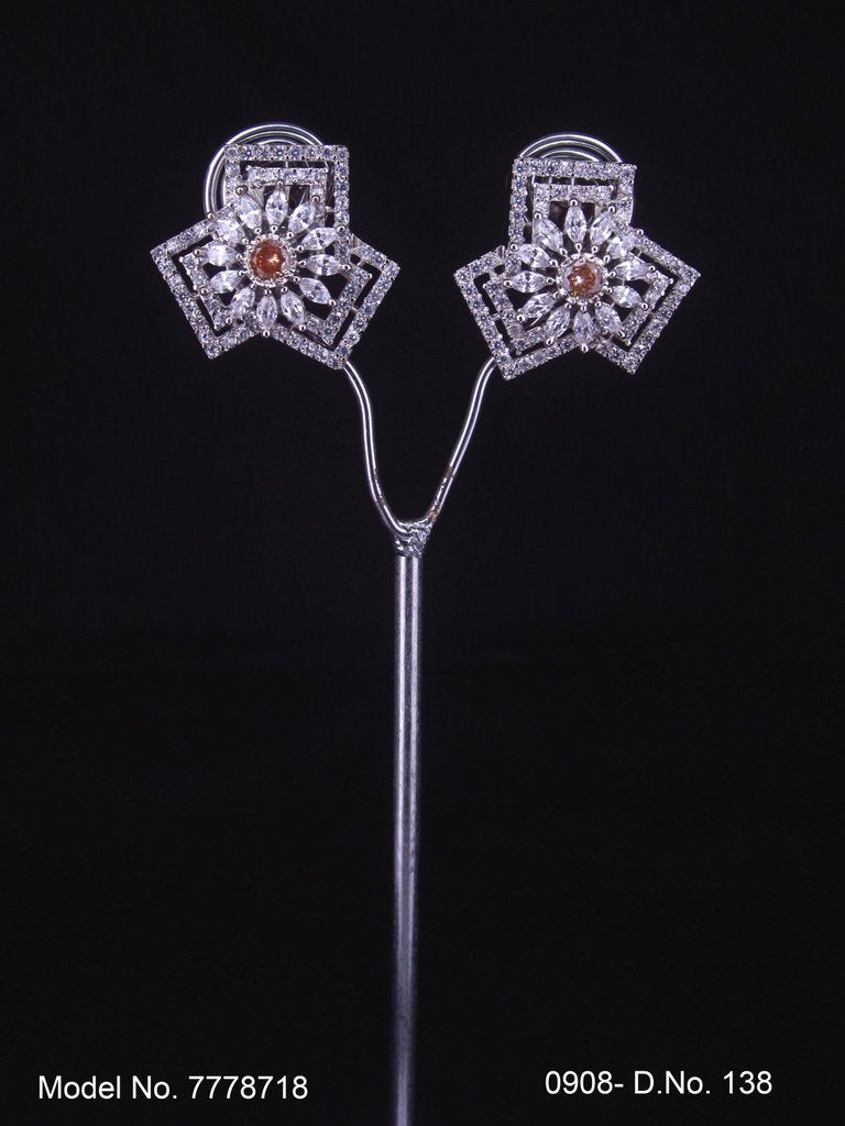 Fashion Zircon Studs - Style 2 - Amaara World