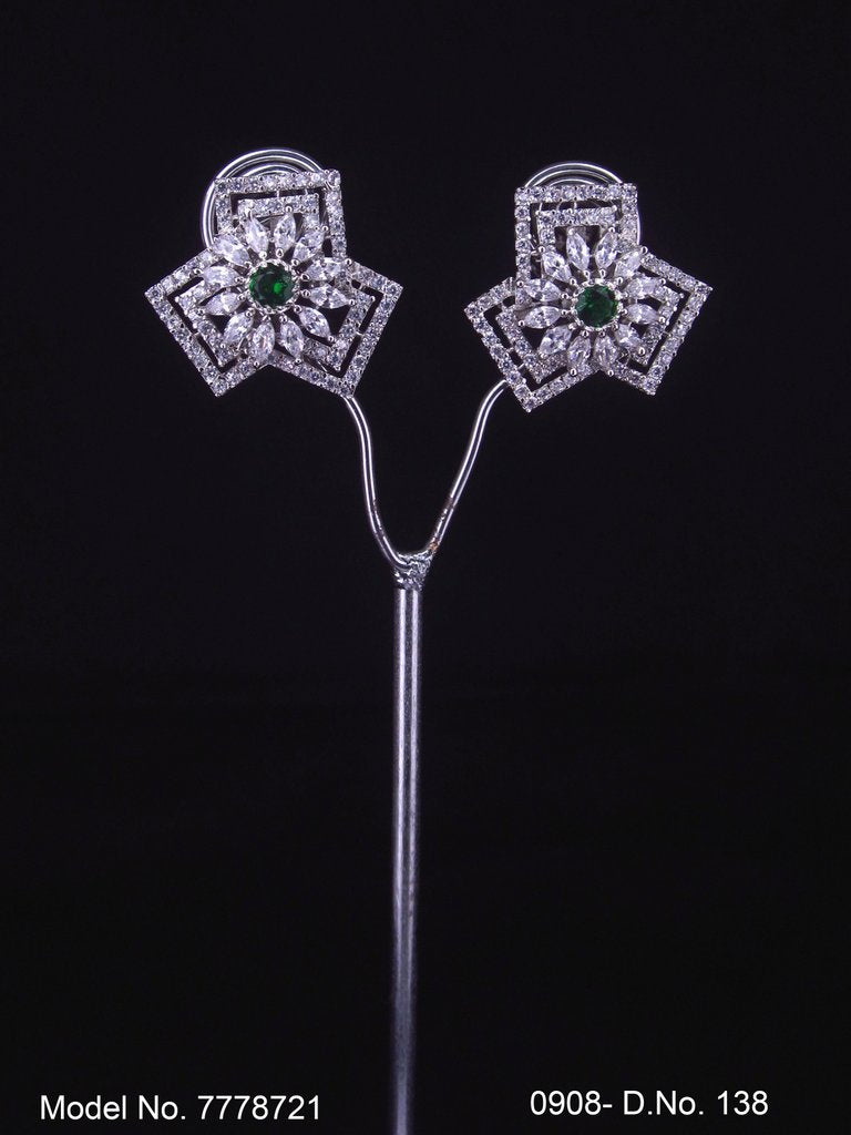 Fashion Zircon Studs - Style 3 - Amaara World