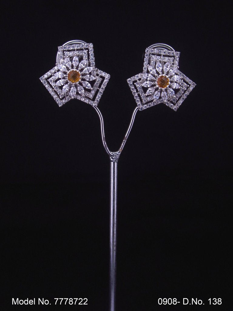 Fashion Zircon Studs - Style 4 - Amaara World