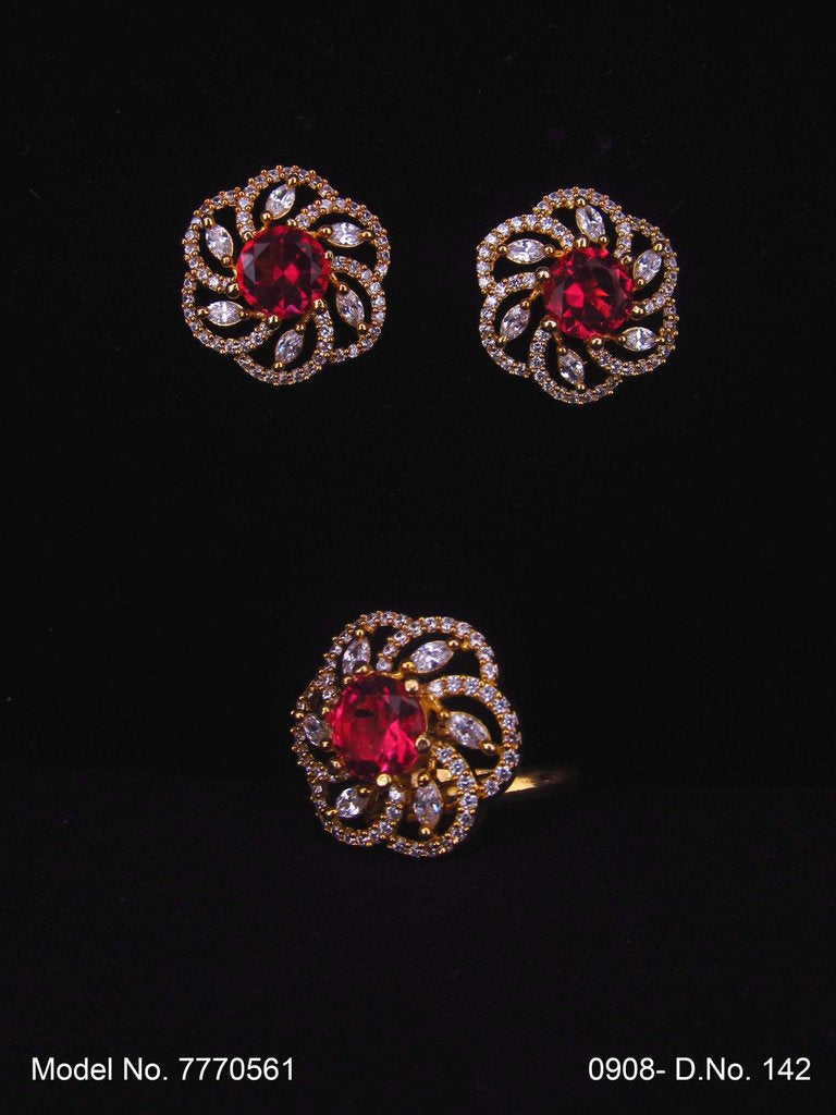 Earring With Finger Rings - Style 3 - Amaara World