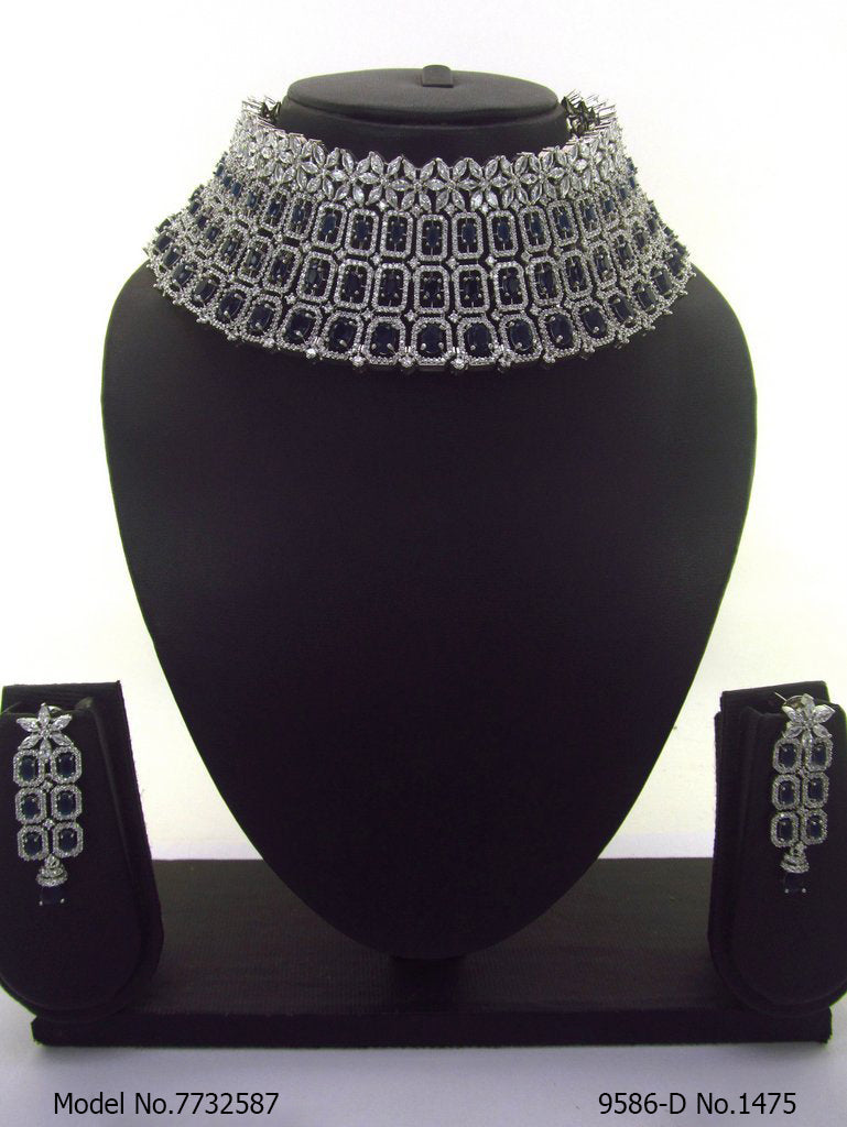 Imitation Diamond Cz Jewelry Set - Amaara World