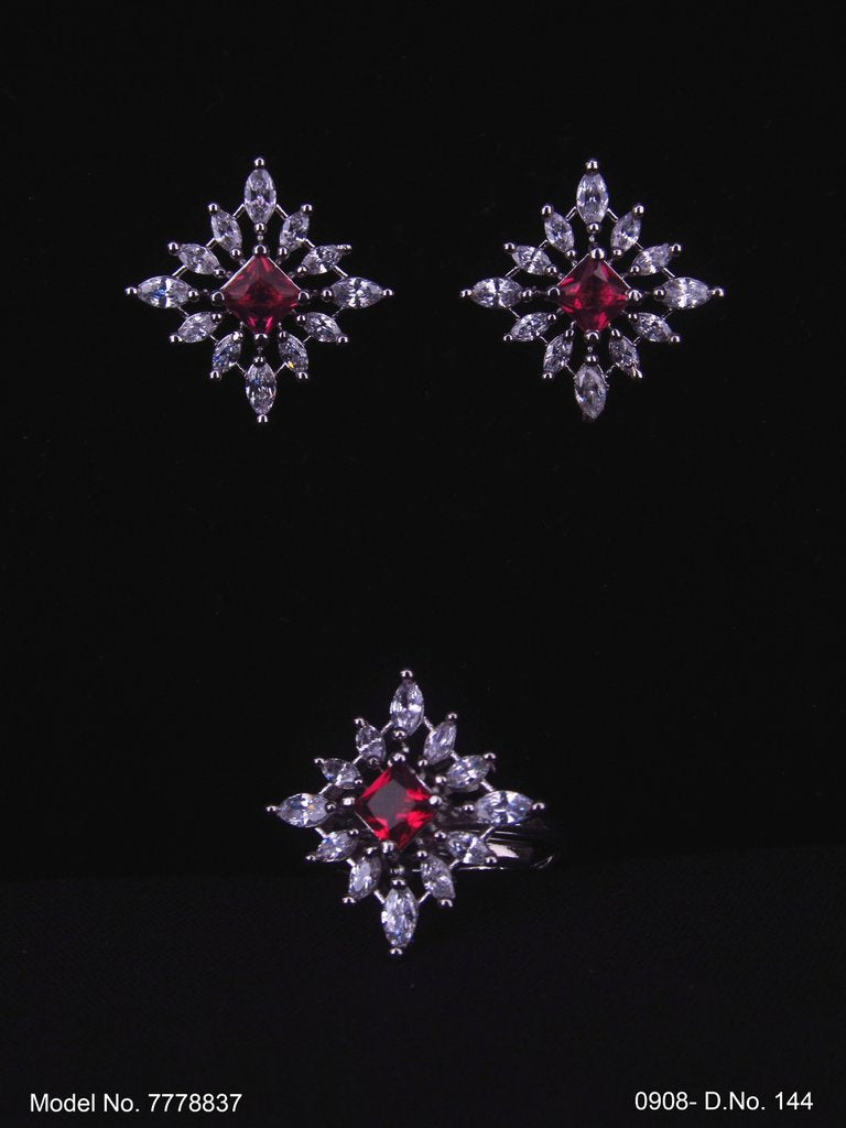 Earring With Finger Rings - Style 2 - Amaara World