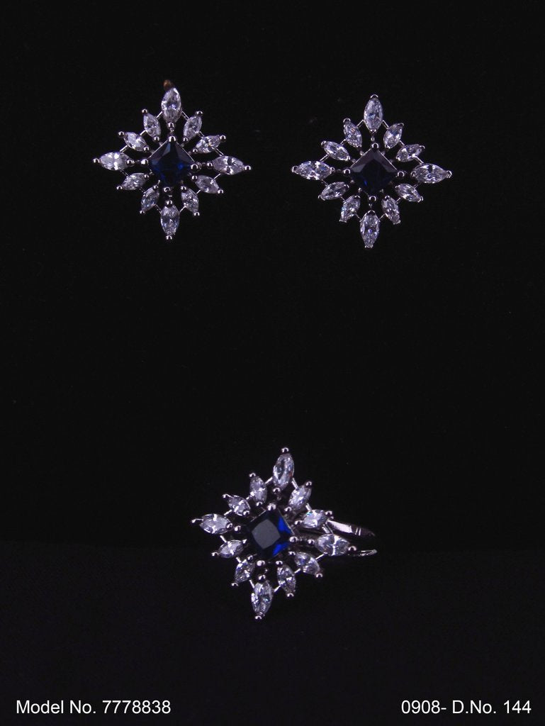 Earring With Finger Rings - Style 3 - Amaara World