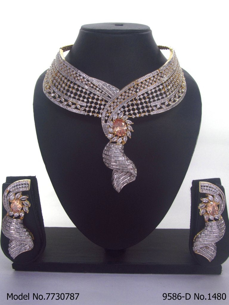 Necklace Set for Wedding Parties - 7730783 - Color variant