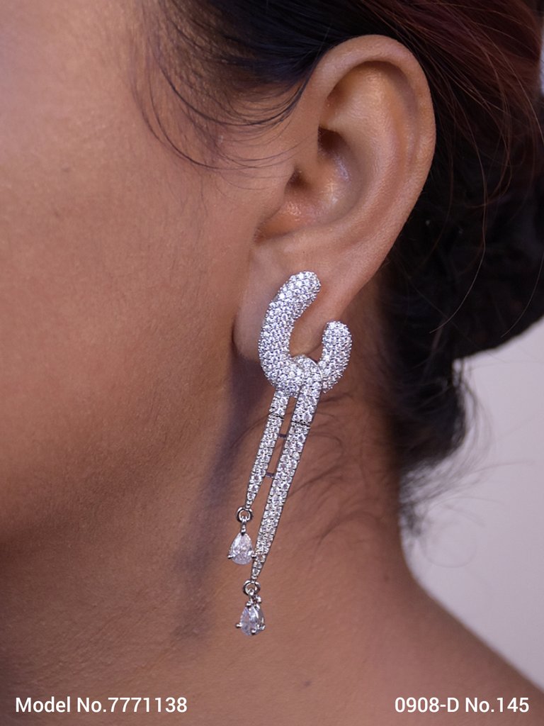 Partywear statement Earrings - Amaara World